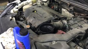 Замена масла АКПП без фильтров. Лансер 10