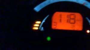 Citroen C2 VTR робот в мех. режиме. Сток + впуск Simota.
