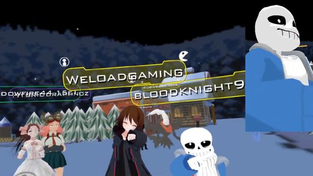 Sans and Papyrus chill in VRchat! смотреть онлайн