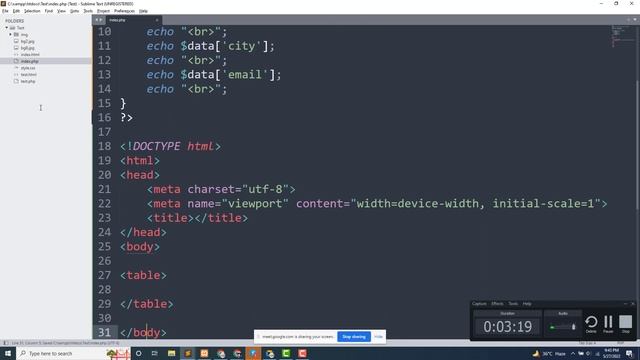 PHP Session 9 - SELECT data from Database and print on PHP page смотреть онлайн