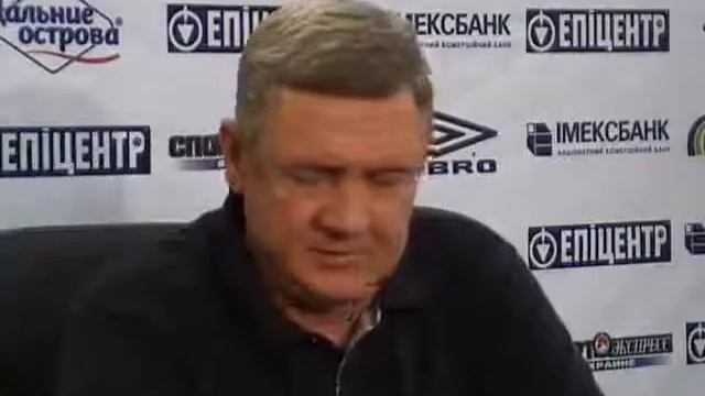 Владимир Бессонов, тренер "Днепра" смотреть онлайн