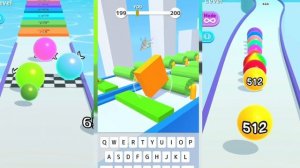 [ REVERSE Max Levels ] Ball Run 2048 Merge Number / Ball Run Infinity vs Type Spin Alphabet Run Gam