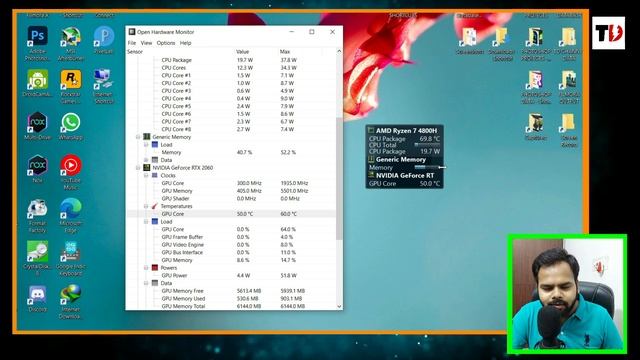 Increase Life of your laptop by this gadget | CPU / GPU Temperature usage monitor смотреть онлайн
