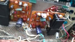 Бриг 001 ремонт  постоянка на выходе и треск в колонках.