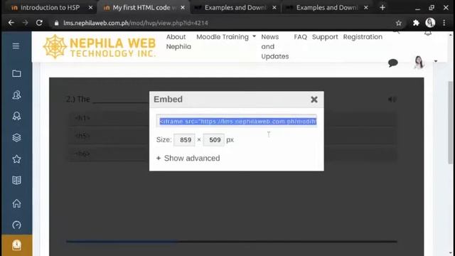 How to embed and reuse H5P? смотреть онлайн