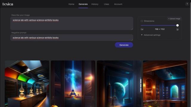Как работает «Lexica.art»? Генерируем картинки бесплатно при помощи технологий AI смотреть онлайн