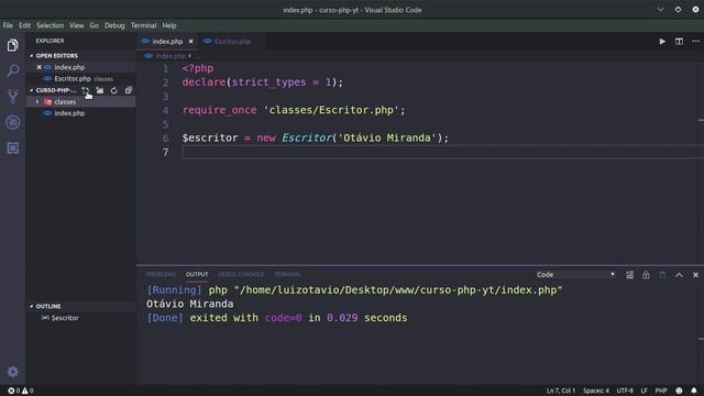 Associação - PHP Orientado a Objetos - Aula 37 смотреть онлайн