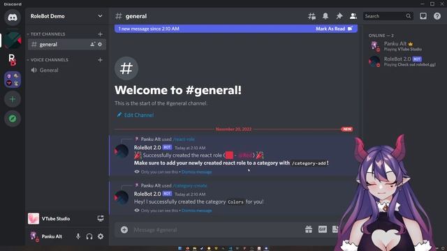 [Outdated] RoleBot - React role basics! смотреть онлайн