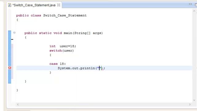 Java Programming Tutorial-21- Switch Case Statement Program смотреть онлайн