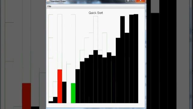 Quick sort algorithm (slow version) смотреть онлайн
