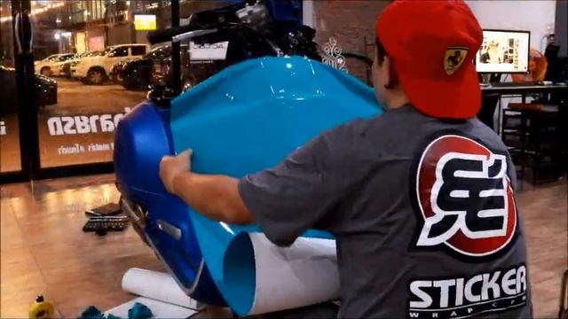 VESPA 300 ORACAL 651 No.066 / ยุ้ย สติ๊กเกอร์ смотреть онлайн