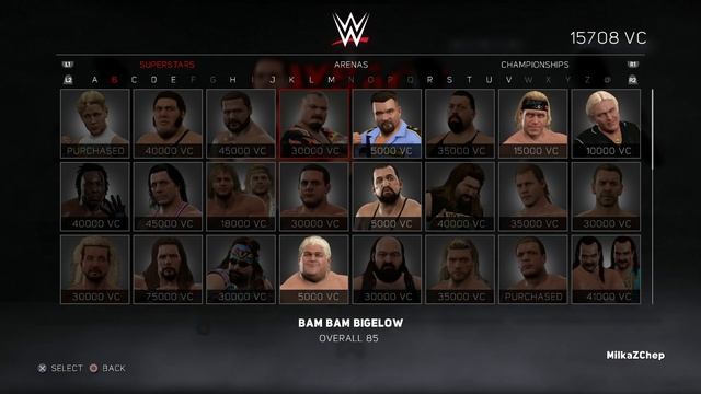 WWE 2K17 Как Открыть Рестлеров, Арены, Титулы | ALL UNLOCKABLES [PS 4 / XBOX ONE] смотреть онлайн
