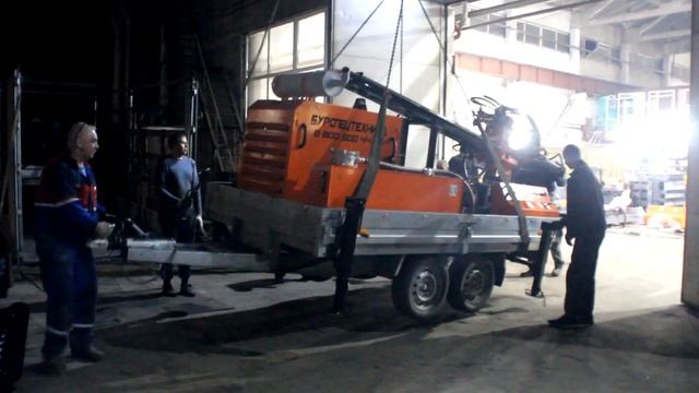 Отгрузка ГБУ 60Л и ГБУ 24Л в Польшу от Завода Буровой Техники смотреть онлайн