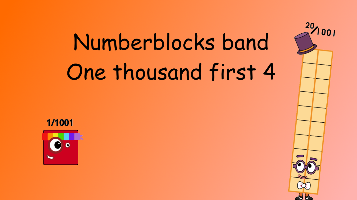Numberblocks band One thousand first 4 смотреть онлайн