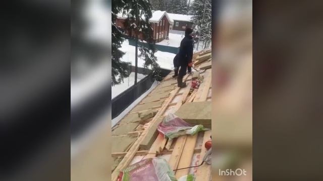 демонтаж старой мягкой кровли замены на металлочерепицы смотреть онлайн