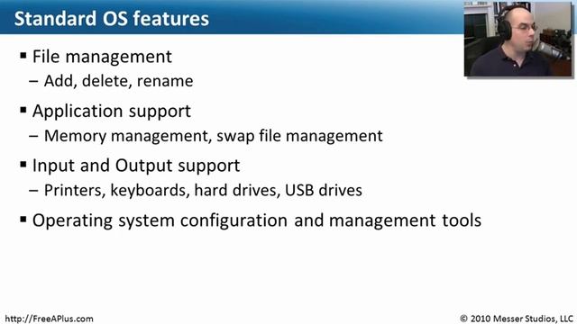 Operating Systems - Part 1 of 4 - CompTIA A+ 220-701 смотреть онлайн