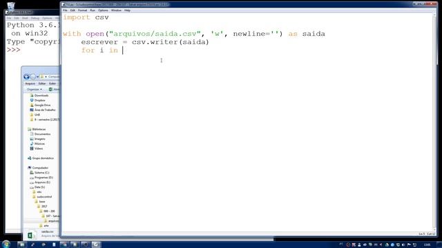 [#29] Salvar arquivo CSV no Python смотреть онлайн
