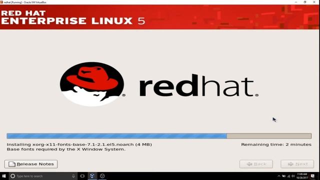 How To Install Red Hat Linux 5 on Virtual Box смотреть онлайн