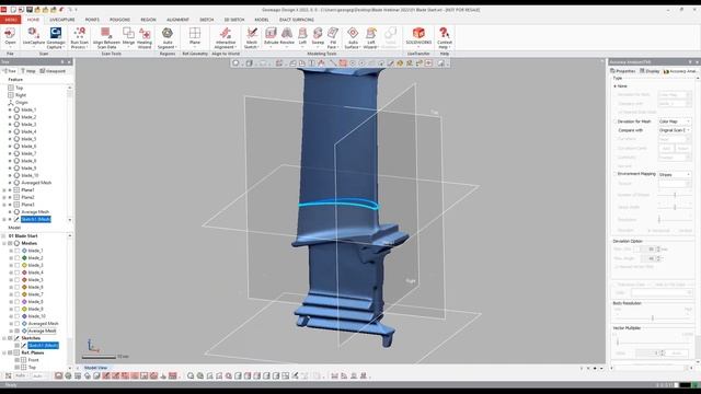 Improving Manufacturing Efficiencies in Turbine Blade Production with Geomagic смотреть онлайн