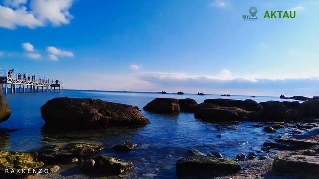 Актау. Каспийское море. Прогулка по скальной тропе. Aktau. Caspian sea. Walking смотреть онлайн