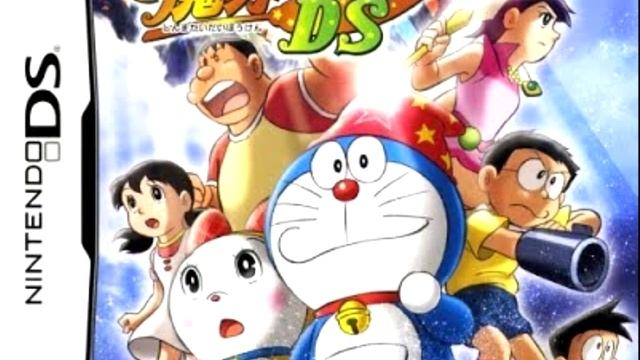 Title Screen (Hagushichao) - Doraemon: Nobita no Shin Makai Daibouken DS смотреть онлайн