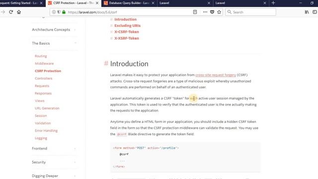 Laravel 5.5: how add a csrf token in laravel смотреть онлайн