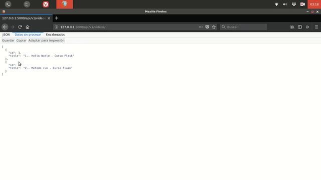 17.- JSON (Jsonify) - Curso Flask смотреть онлайн