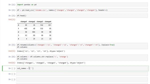 Rename Columns | How to rename columns in a Pandas DataFrame смотреть онлайн