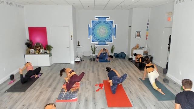 Skanda Yoga Vinyasa Class: Blue Overtone Hand Level 2 Anand 6 19 21