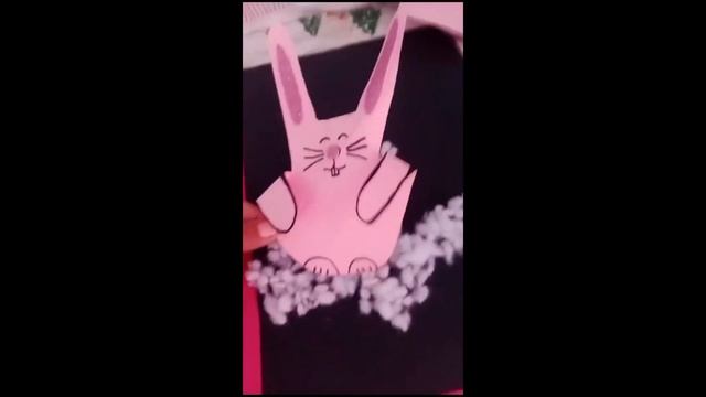 Adorable Handprint Bunny Art Project for Kids | DIY Handprint Cute Bunny Craft смотреть онлайн