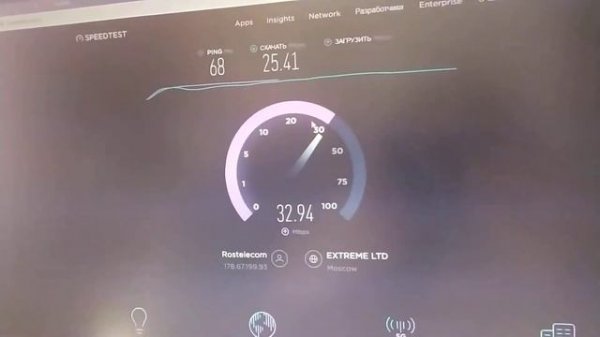 SPEEDTEST Ростелеком SIM