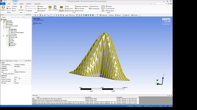 Using MATLAB to create geometry and moving boundary for ANSYS Fluent with UDF. смотреть онлайн