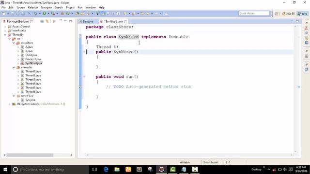How to Synchronized Thread Process : Part-1 смотреть онлайн