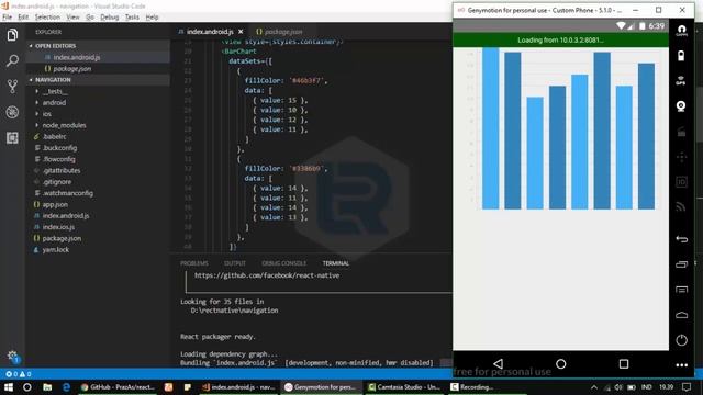 React Native - How to make Charts android and ios смотреть онлайн