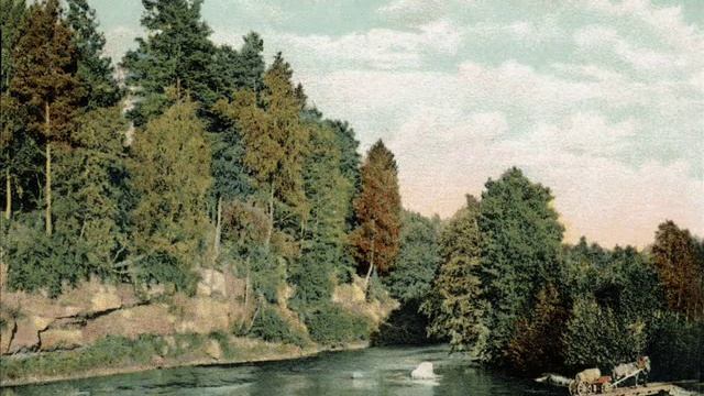 Сиверская 100лет назад