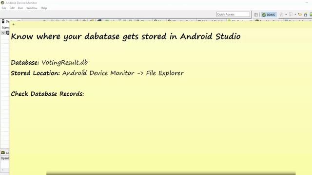 Android: Locate and view SQLite Database in Android Studio смотреть онлайн