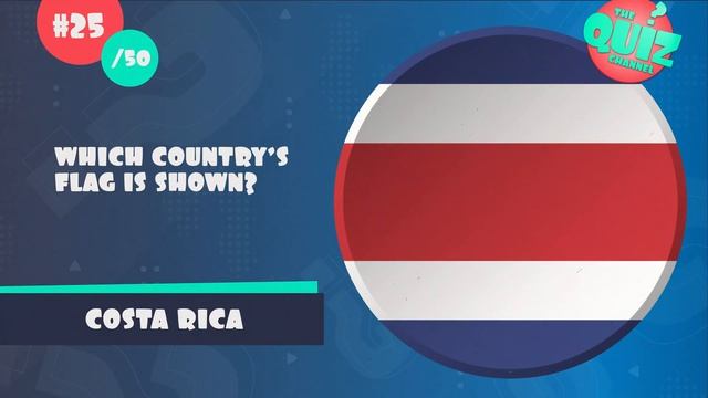 50 Countries Guess the Flag Quiz смотреть онлайн