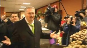 Владимир Жириновский. на рынке