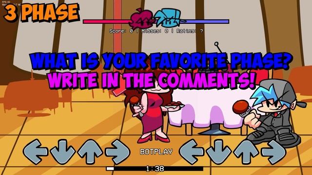 Fat Girlfriend ALL PHASES (0-5 phases) Friday Night Funkin' VS Buffet Night Burstin смотреть онлайн