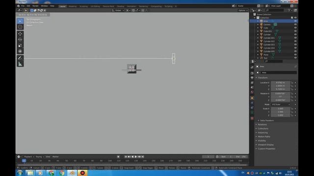 Блендер 2.91.0 создаём дорожный знак STOP смотреть онлайн