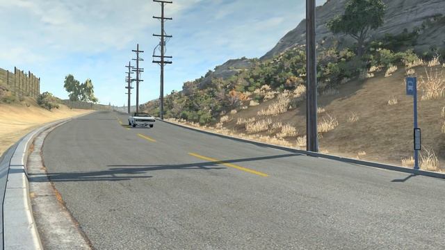 Gavril Getaway: A BeamNG 70's-style car chase смотреть онлайн