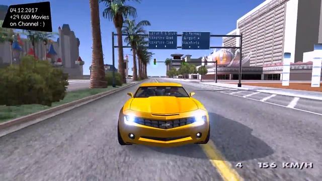 Chevrolet Camaro Grand Theft Auto San Andreas GTA SA MOD _REVIEW смотреть онлайн