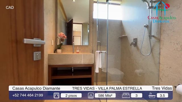 CAD Tres Vidas - Villa Palma Estrella // Informes Mario Sanchez 55 4194 5855 смотреть онлайн