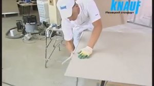 Подвесной потолок из КНАУФ листов П 113, технология, монтаж