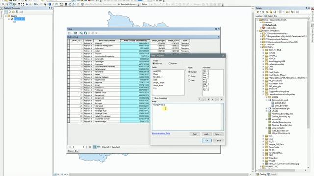 ArcGIS 10.x - Field Calculator - Round double value field to two decimal places смотреть онлайн