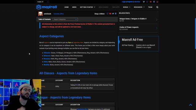 LEGENDARNE MOCE & ASPEKTY! DIABLO 4 PORADNIK! LEGENDARY POWERS & ASPECTS D4 GUIDE смотреть онлайн