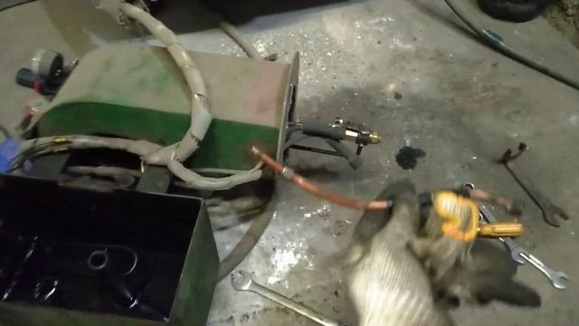 чистка горелки на отработке смотреть онлайн