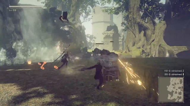 Прохождение NieR: Automata #30 (PS4) - Каньон смерти смотреть онлайн