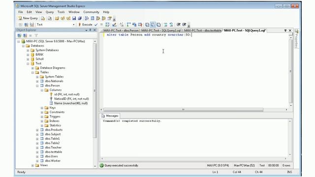 31 запрос на добавление нового столбца в созданую таблицу с ограничением смотреть онлайн