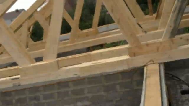 Монтаж деревянных ферм 17 метров смотреть онлайн